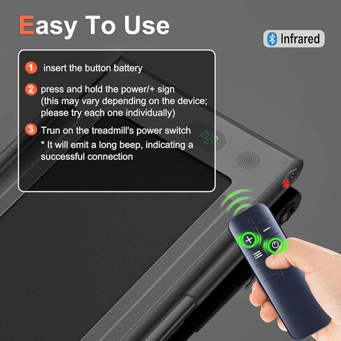 RETROSUN Replacement Remote Control for Yemsd 3 in 1 Portable Under Desk Treadmill RC-J C102, for Rhythm Fun Treadmill CP01 AP01 in Saudi Arabia