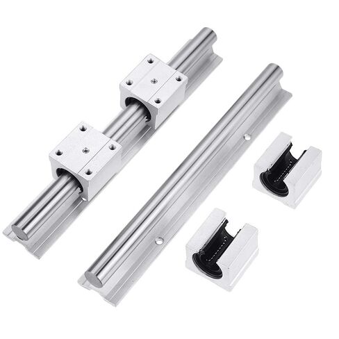 Professional SBR12 SBR16 SBR20 Linear Guide Rail Length 300-1500mm with 4PCS SBR12UU SBR16UU SBR20UU Linear Bearing Block(with 4pcs Sbr16uu,800mm) in Saudi Arabia