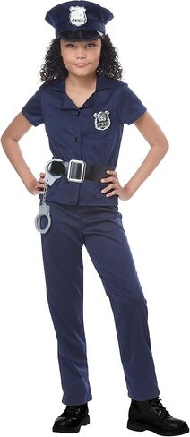 Girls Cute Cop Costume in Saudi Arabia
