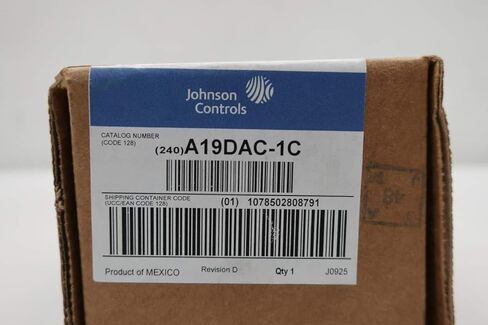 JOHNSON CONTROLS A19DAC-1C Temperature Controller 100-240F 120/240V-AC in Saudi Arabia