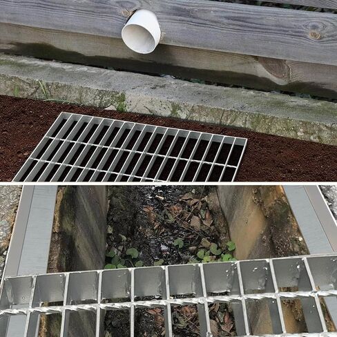 غطاء الصرف المعدني الخارجي قناة صر 8/10/12/14/16/20/24 بوصة عرض الصرف المجاري الصلب المجلفن (1000x400x30 مللي متر/39x16x1.2in) in Kuwait