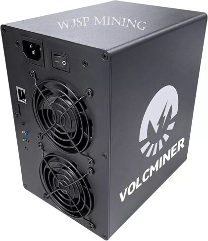 جهاز تعدين VolcMiner D1 Mini Pre 2.2 GH/s LTC Doge BEL الجديد بقدرة 500 وات 90 ~ 260 فولت خوارزمية تشفير مع سلك طاقة - متوفر في المخزون in Kuwait