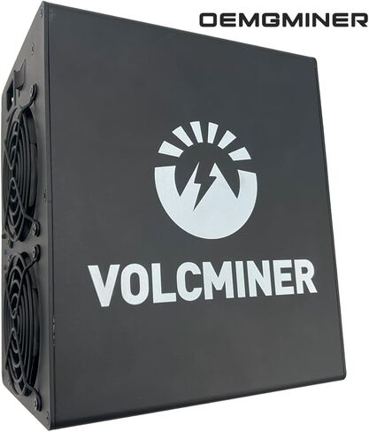 VolcMiner D1 Mini 2.2GH/s Scrypt ASIC Miner for Litecoin (LTC) Dogecoin (Doge) BEL | 500W High Efficiency Mining Rig | 200-300V Wide Voltage by OEMGMINER in Kuwait