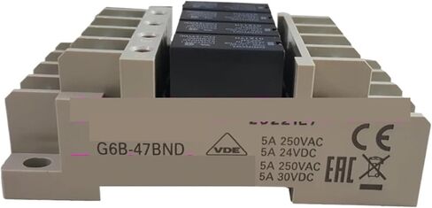 G6B-4BND G6B-47BND G6B-48BND وحدة محطة التتابع 5VDC 24VDC وقاعدة (G6B-48BND 24VDC) in Kuwait