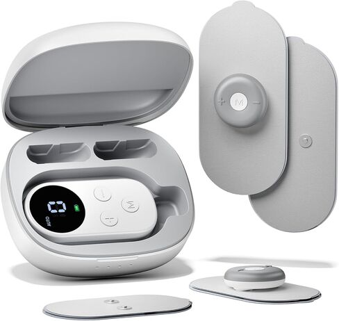 Betife وحدة تحفيز العضلات اللاسلكية، جهاز TENS لآلام الظهر مع 6 أوضاع، 16 مستوى كثافة، وسادات قطب كهربائي قابلة لإعادة الاستخدام وجهاز تحكم عن بعد، مثالي للمكتب، وصالة الألعاب الرياضية، والسفر in Kuwait