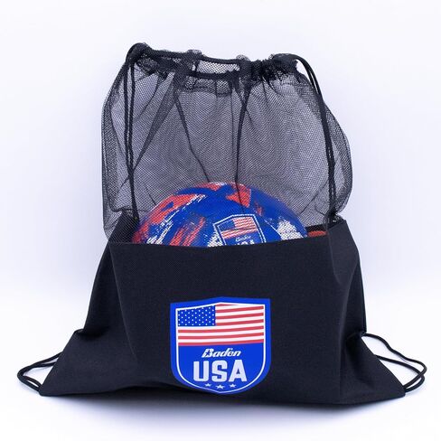Baden | USA Soccer Starter Set | Includes Size 5 Ball, 4 Cones, 1 Pump & 1 Bag with Drawstring in Saudi Arabia