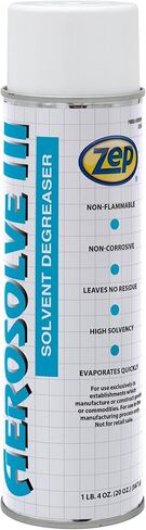 Zep Aerosolve II Solvent Degreaser Aerosol - 20 oz (Case of 12) 18101 - Fast Evaporating, Non-Flammable, Removes Heavy Greasy Soils from a Variety of Metal Surfaces in Saudi Arabia