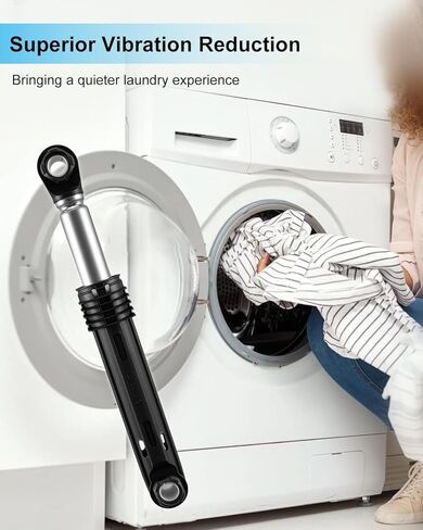 غسالة ممتصة للصدمات تناسب LG WM2487HRM WM2487HRMA WM2233HW WM2487HWM WM2688HNMA WM3431HS WM2455HW WM2455HG WM2233HD WM2688HWMA، مجموعة ممتص صدمات الغسيل الأمامي 3 قطع in Kuwait