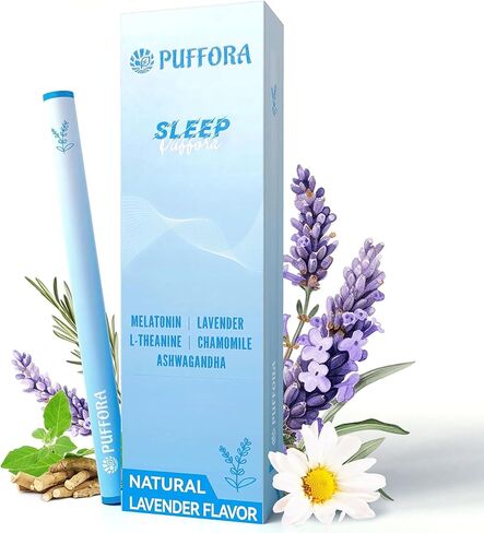 قلم ناشر الميلاتونين لدعم النوم المريح والمريح، مع مستخلصات اللافندر والل-ثيانين والأشواغاندا، بديل طبيعي، 600 استخدام in Kuwait