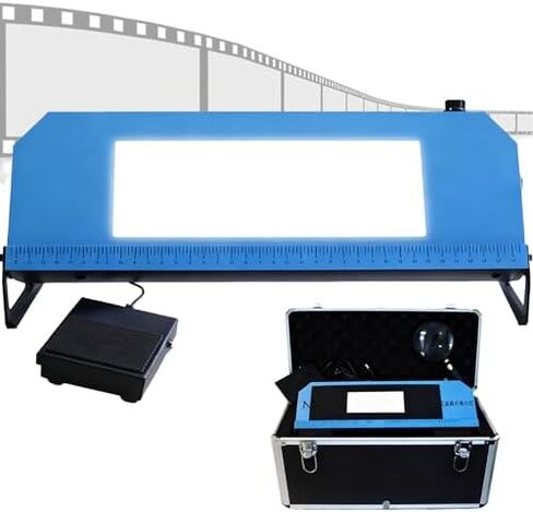 عارض أفلام LED صناعي، ضوء فحص إشعاعي محمول 220 × 70 مم، تعتيم بدون خطوات، مع مفتاح قدم in Kuwait