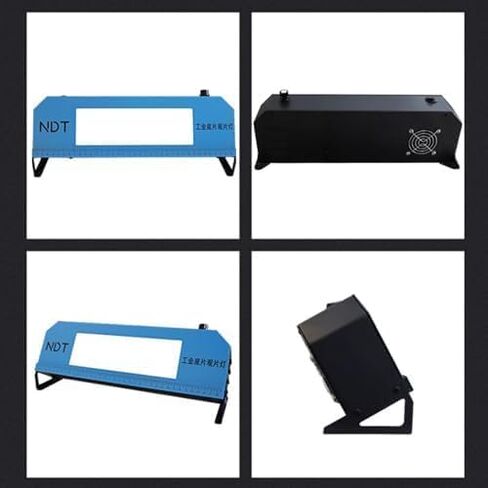 عارض أفلام LED صناعي، ضوء فحص إشعاعي محمول 220 × 70 مم، تعتيم بدون خطوات، مع مفتاح قدم in Kuwait