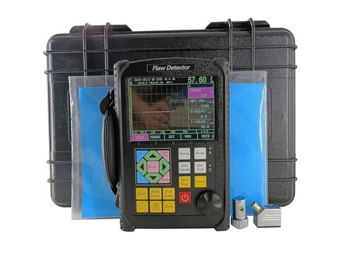 Portable Digital Ultrasonic Flaw Detector Defectoscope with 0~10000mm Range 1000~15000m/s Speed 0.1mm 1mm Resolution for Manufacturing Petrochemical Nondestructive Testing in Saudi Arabia