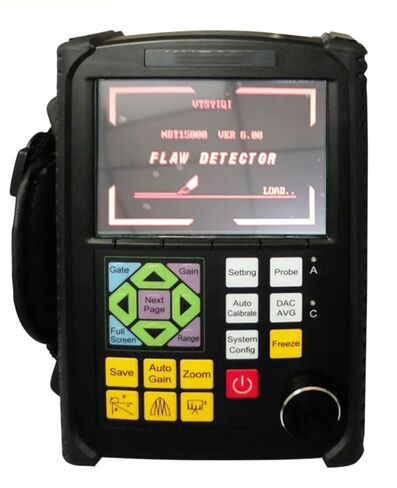 Portable Digital Ultrasonic Flaw Detector Defectoscope with 0~10000mm Range 0.1mm 1mm Resolution for Testing Welds in Construction Pipelines Pressure Vessels in Saudi Arabia