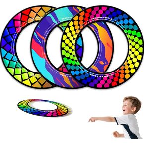 Doinfly 【عبوة من 3 ألعاب طيران احترافية - معدات طيران رياضية فائقة الثبات وطويلة المسافة للألعاب الخارجية وحمام السباحة والشاطئ ومتعة الفناء الخلفي | لعبة عائلية للبالغين والأطفال (سلسلة متدرجة) in Kuwait