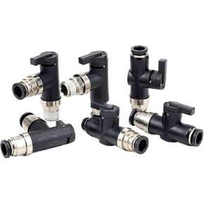 صمام كروي صغير BVC-4 مقبض واحد BVL-6 مفتاح هوائي BVLC6-M5 دليل الرغامي 1 قطعة (BVC6-M5) in Kuwait