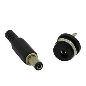 Fengpeng 2.1x5.5 مللي متر تيار مستمر قوة أنثى التوصيل جاك + مقبس توصيل ذكر in Kuwait