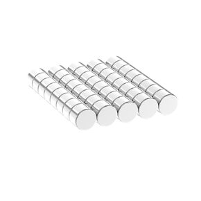 Small Round Rare Earth Magnets N42-3/8" D x 1/4" H - 30 Pack, Super Strong Neodymium Disc Magnets for Fridge,DIY,Building,Scientific,Craft,Office Mighty Magnet, 0.375" Dia x 0.25" Thick in Kuwait