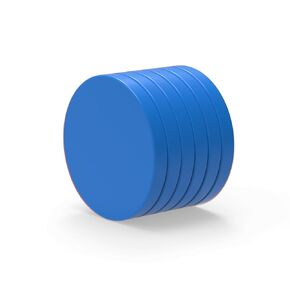 Ant Mag Disc Magnets for Whiteboard Colorful Strong Neodymium Rare Earth Magnet for Craft DIY Projects Fridge Kitchen Office Silver 1in 6 Pack in Kuwait