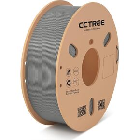 CCTREE 3D Printer PLA خيوط أساسية 1.75 مم، خيوط طابعة ثلاثية الأبعاد ملفوفة بدقة 1 كجم بكرة (2.2 رطل) دقة +/- 0.02 مم، PLA عالي السرعة للطباعة السريعة تناسب معظم طابعات FDM ثلاثية الأبعاد (أزرق، 1 كجم) in Kuwait