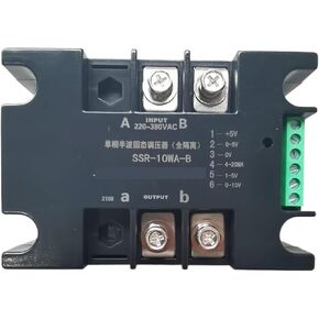 منظم جهد تيار متردد معزول بنصف موجة تيار متردد أحادي الطور وحدة الحالة الصلبة شبه الخاضعة للتحكم لـ 4 (SSR-100WA-B) in Kuwait