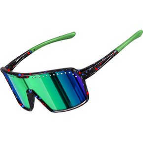 Polarized Kids Sunglasses Youth Baseball Sun Glasses for Softball Running and Cycling Sports UV400 in Kuwait
