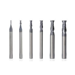 6 قطعة/8 قطعة كربيد شقة الأنف نهاية مطحنة القاطع 1.5-12 مللي متر ماكينة بتحكم رقمي بالكمبيوتر طحن 2 الناي بت HRC45 Tunsten (6 قطعة 1.5-6 مللي متر مجموعة) in Kuwait