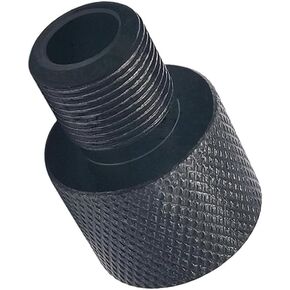 محول خيط ذكر 1/2-20 UNEF أنثى إلى 1/2-28 UNF - سبائك ألومنيوم عالية القوة - أسود مؤكسد - للسباكة والهيدروليكية والتطبيقات الصناعية، أسود in Kuwait