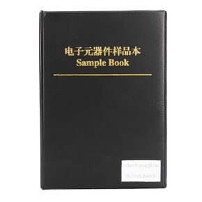 8500PCS SMD Resistor Combo Sample Book Chip Resistors 0402 for Electronic Development Enthusiasts, SMT Pack Box Book for Circuit Board Components in Kuwait