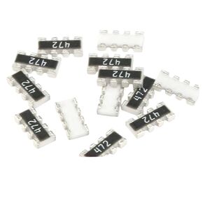 100pcs 0603x4 8P4R 4D03 5% 3216 1206 Chip Resistor Networks ArrAys 0 10 100 470 Ohm 0R 1R 6.8R 10R 100R 470R 510R 560R 620R 10K New for Arrival 2025 High for Quality in Kuwait