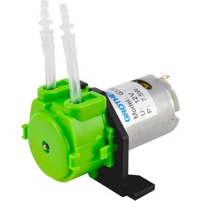 مختبر المياه التحليلية السائلة حوض السمك مختبر الكيميائية 12 فولت D4 مضخة الجرعات رأس تمعجي (أصفر ، 24 فولت) in Kuwait