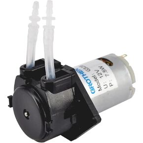 DC12V D2 مضخة الجرعات المختبرية رأس تمعجي سائل الماء الكيميائي 5 ~ 40 مل / دقيقة للمياه التحليلية لمختبر الحوض (D2 2 * 4) (70R، رأس المضخة) in Kuwait