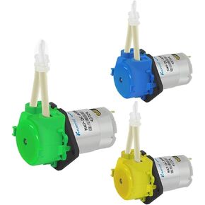 12 فولت/24 فولت مضخة الجرعات مضخات تمعجية الجرعات رئيس مع موصل لحوض السمك مختبر تحليلية لتقوم بها بنفسك أدوات محرك السوائل (12 فولت S08b) in Kuwait