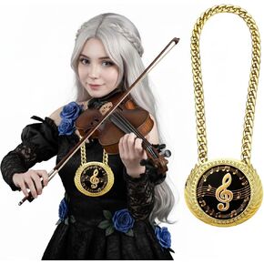 ميداليات جوائز Goutoports ميداليات فائزة بالذهب مقاس 6 بوصات مع سلسلة عنق الإنجاز الأكاديمي جائزة الطالب للموسيقى والرياضيات هدية للبطولات والمسابقات والحفلات والأطفال والكبار in Kuwait