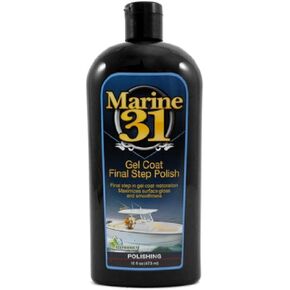 Marine 31 Gel Coat Final Step Polish | High Gloss Finish & Oxidation Removal | Restores Shine & Protects | M31-200 | 16 fl oz in Kuwait