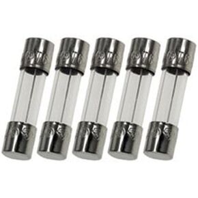 Pack of 5, T12.5AL250V, T12.5A 250V, T12.5L250V Cartridge Glass Fuses 5X20mm (3/16" X 3/4"), 12.5A 250V, Slow-Blow (Time Delay) in Saudi Arabia