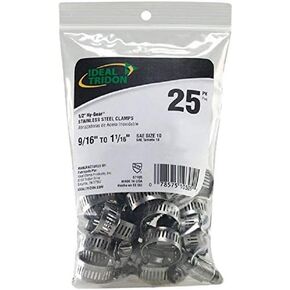 Ideal Tridon 64010h 25/Bag Hose Clamps, Stainless Steel in Kuwait