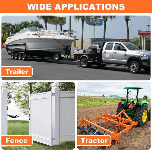 مجموعة مفصلات قفص الاتهام العائمة من جانب الرصيف، مجموعة مفصلات قفص الاتهام شديدة التحمل، أقواس زاوية على شكل حرف T من الفولاذ المجلفن من الدرجة البحرية، لوحة داعمة مقاس 4 × 4 بوصة، مجموعة موصل أنثى ذكر للمنحدرات العائمة 2 حزمة in Kuwait