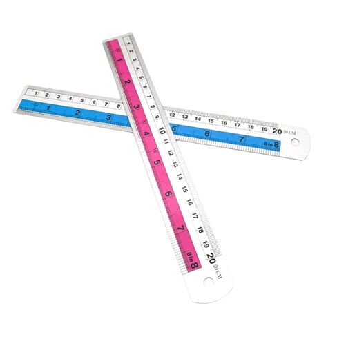 Professional Metal Straight Edges Ruler for Precise Work & Metric Long Small Metal Edges Precise Measurement Tool in Saudi Arabia