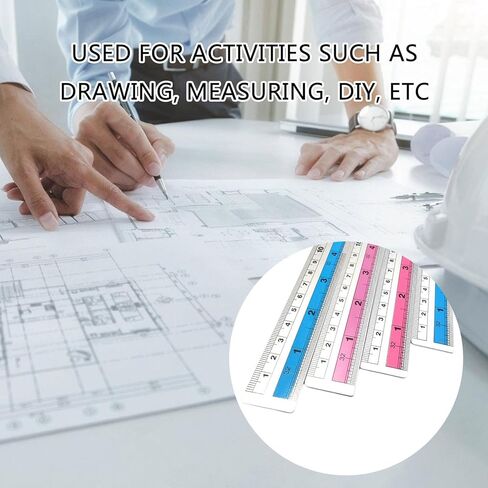 Professional Metal Straight Edges Ruler for Precise Work & Metric Long Small Metal Edges Precise Measurement Tool in Saudi Arabia