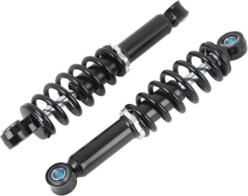 220 مللي متر دراجة نارية مانع الصدمات الخلفي تعليق المثبط للدراجات الكهربائية دراجة صغيرة ATV سكوتر الترابية دراجة 2 قطعة in Kuwait