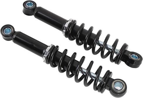 220 مللي متر دراجة نارية مانع الصدمات الخلفي تعليق المثبط للدراجات الكهربائية دراجة صغيرة ATV سكوتر الترابية دراجة 2 قطعة in Kuwait