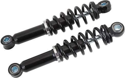 220 مللي متر دراجة نارية مانع الصدمات الخلفي تعليق المثبط للدراجات الكهربائية دراجة صغيرة ATV سكوتر الترابية دراجة 2 قطعة in Kuwait