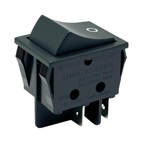 DRH-2415-3 تشغيل/إيقاف قارب الروك التبديل قناة R سلسلة DPST 20 A 16 A 125 250VAC 6 دبابيس استبدال لمجموعة متنوعة من التطبيقات PA66 أسود سهل التركيب متين in Saudi Arabia