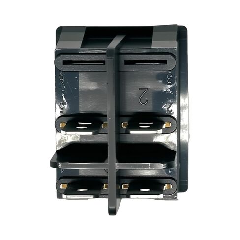 DRH-2415-3 تشغيل/إيقاف قارب الروك التبديل قناة R سلسلة DPST 20 A 16 A 125 250VAC 6 دبابيس استبدال لمجموعة متنوعة من التطبيقات PA66 أسود سهل التركيب متين in Saudi Arabia