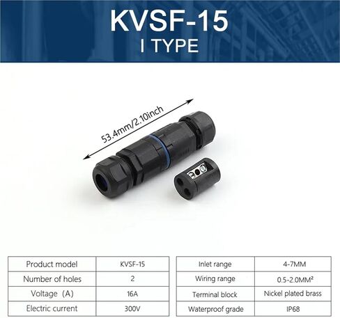 Waterproof Connectors 2 in 2 Out Terminal Adapter Flame Retardant IP68 Outdoor Isolation Nylon Terminal Quick Wire in Saudi Arabia