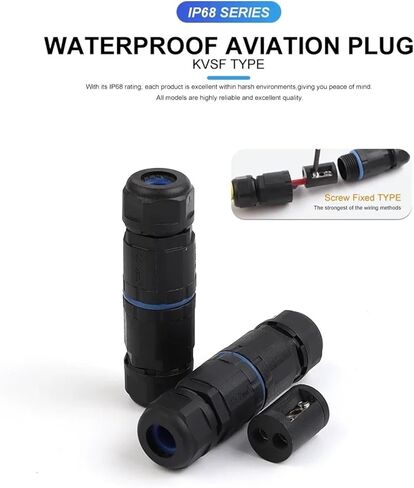 Waterproof Connectors 2 in 2 Out Terminal Adapter Flame Retardant IP68 Outdoor Isolation Nylon Terminal Quick Wire in Saudi Arabia