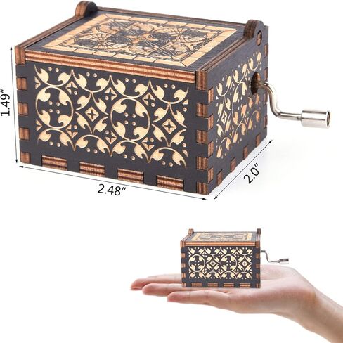 أنت صناديق موسيقى Sunshine الخاصة بي ، والليزر المنقوش خو intage الخشبية. in Saudi Arabia