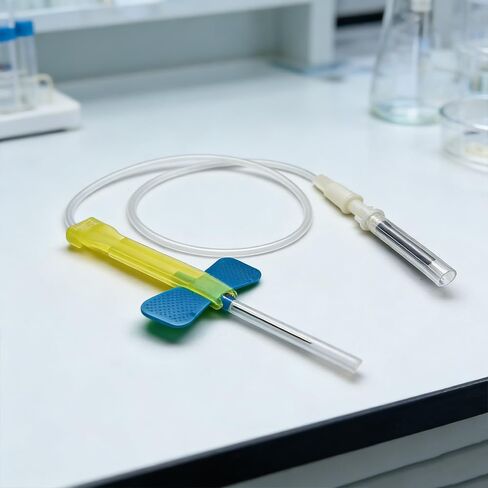 إبر جمع الدم إبر الفراشة مغلفة بشكل فردي -50 قطعة (23) in Kuwait