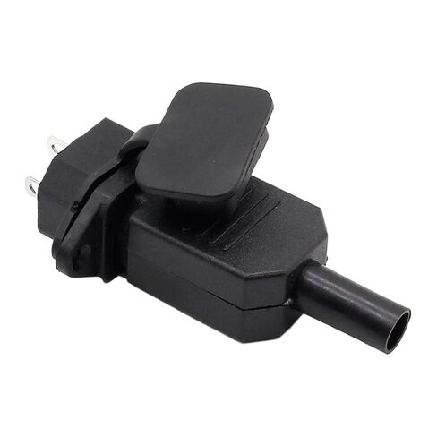 Fengpeng أسود IEC 320 C13 أنثى التوصيل + C14 ذكر موصل الطاقة القابل لإعادة الأسلاك 3pin المقبس 10A /250V in Kuwait