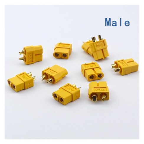 fengpeng 10pcs / 5pairs XT60 XT-60 Male Female Bullet Connectors Plugs for RC Lipo Battery in Saudi Arabia